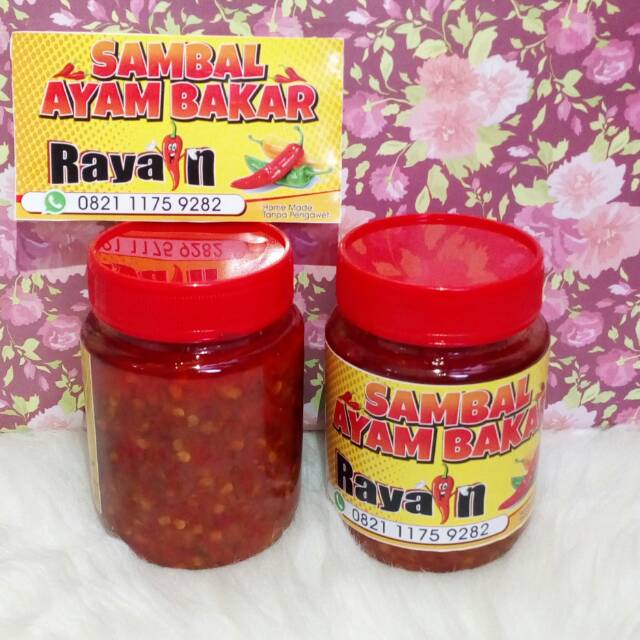 

Sambal ayam bakar "Rayain