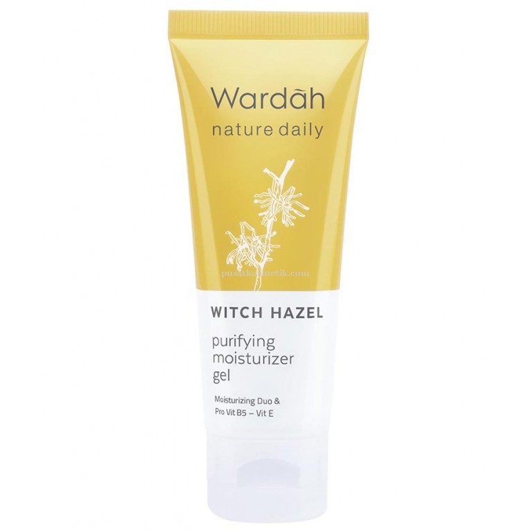 Wardah Nature Daily Witch Hazel Purifying Moisturizer Gel 40ml