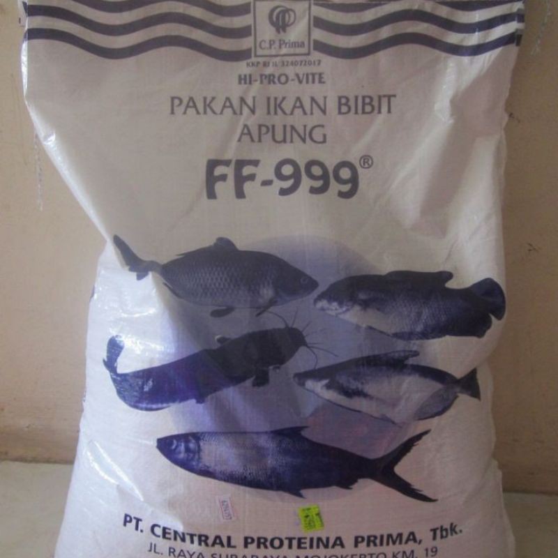 PELET IKAN LELE GURAME NILA PELET IKAN APUNG FF 999 REPACK 500GR