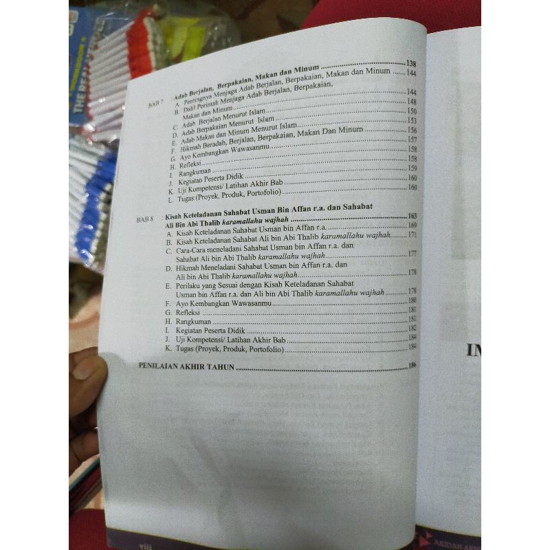 ORI buku teks siswa akidah akhlak k13 Depag kelas 9 edisi revisi 2020