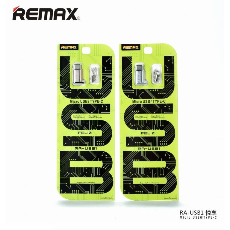 Remax OTG Micro USB to Type C Adaptor / Connector RA-USB1 ORI