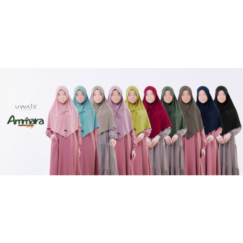 Ammara bergo Mom & Kids by Uwais