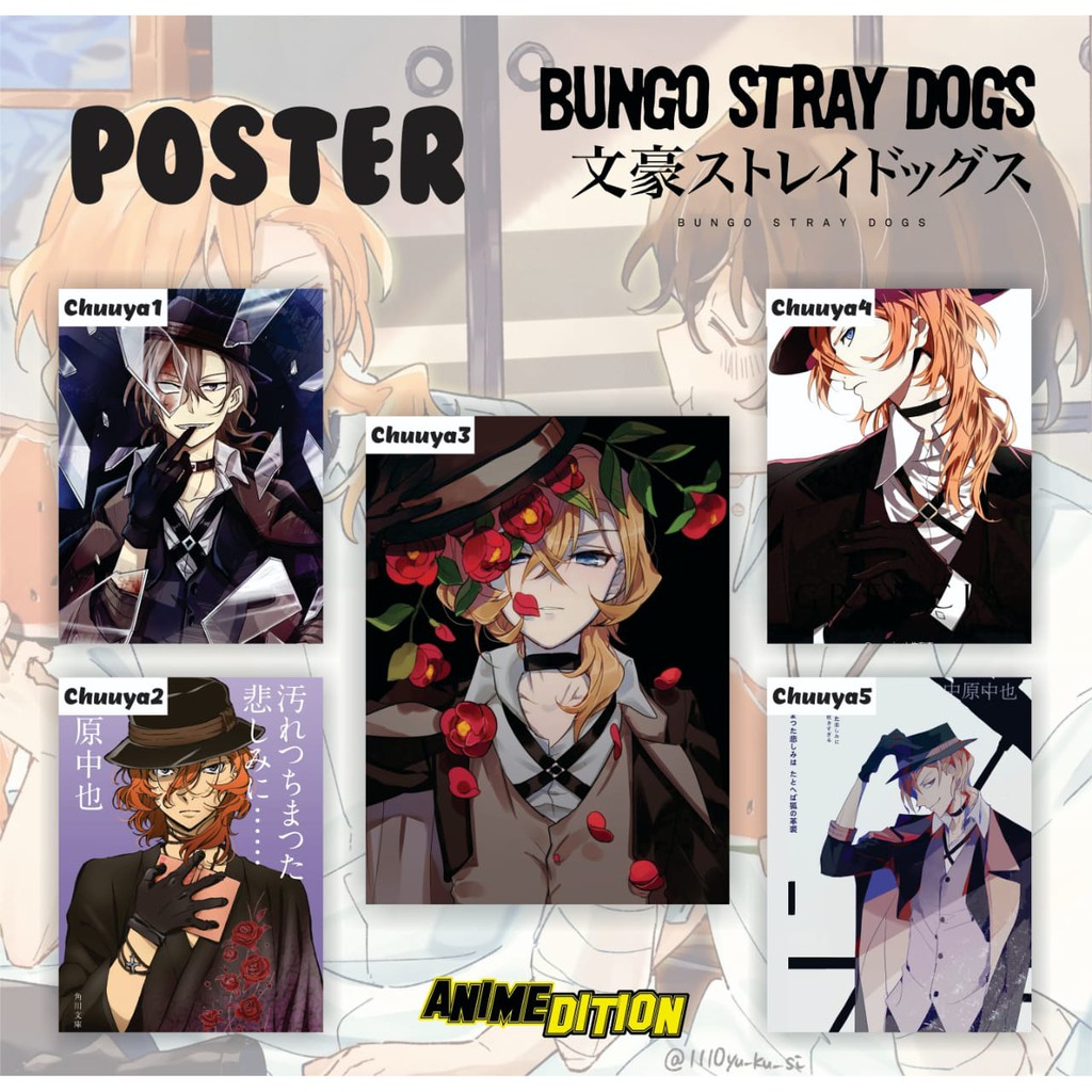 Poster Anime Bungou Stray Dogs Chuuya Nakahara