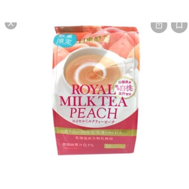 

ROYAL MILK TEA PEACH AND ORIGINAL