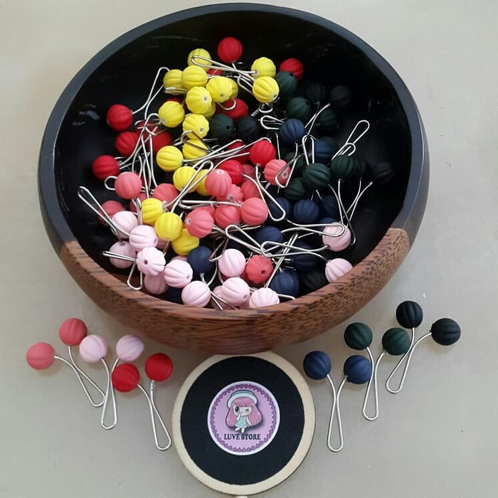 Jual TUSPIN JARUM JUNTAI /KLIP TURKI KERUDUNG/JILBAB/HIJAB/AKSESORIS LUVE28 terbaik