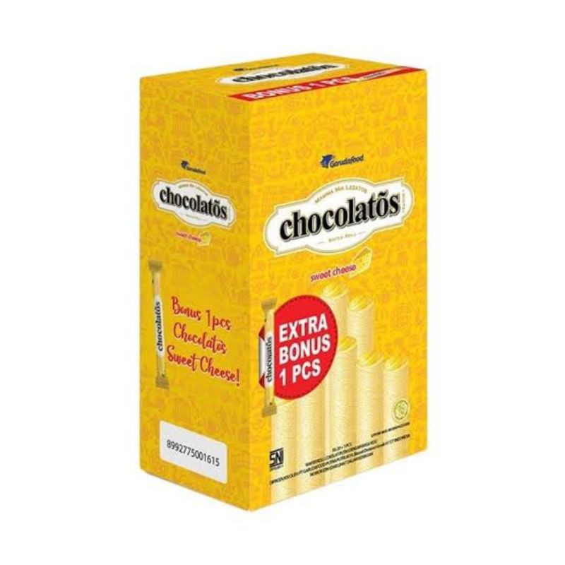 

CHOCOLATOS WAFER ROLL 20P DARK GRANDE CHEESE