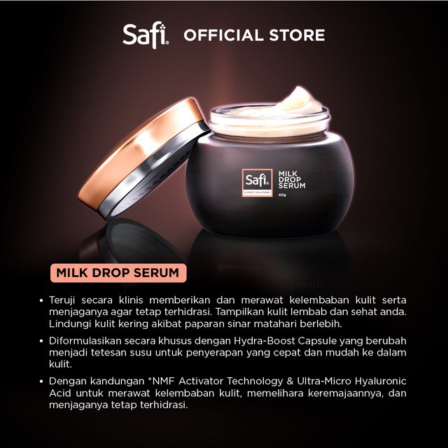 SAFI EXPERT SOLUTION MILK DROP SERUM