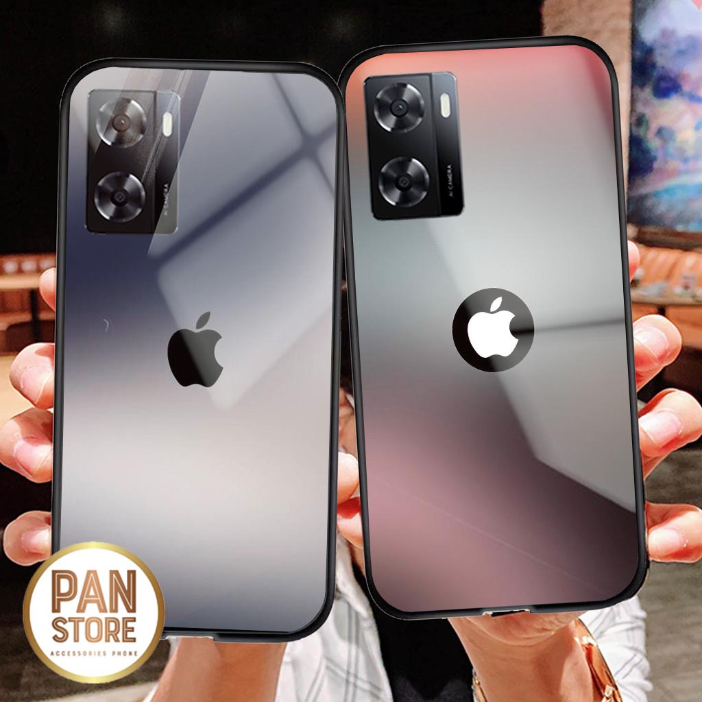 Softcase Glass Kaca VIVO Y16 2022 Terbaru Casing Handphone-Pelindung Handphone-Aksesoris Handphone- 