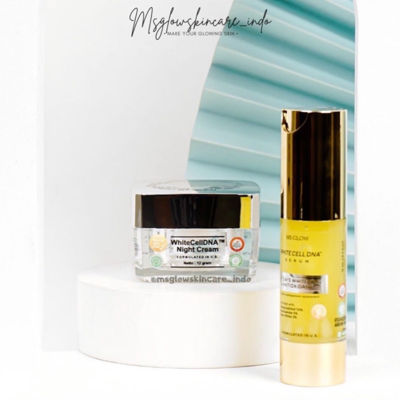WhiteCellDNA Night Cream & WhiteCellDNA Serum