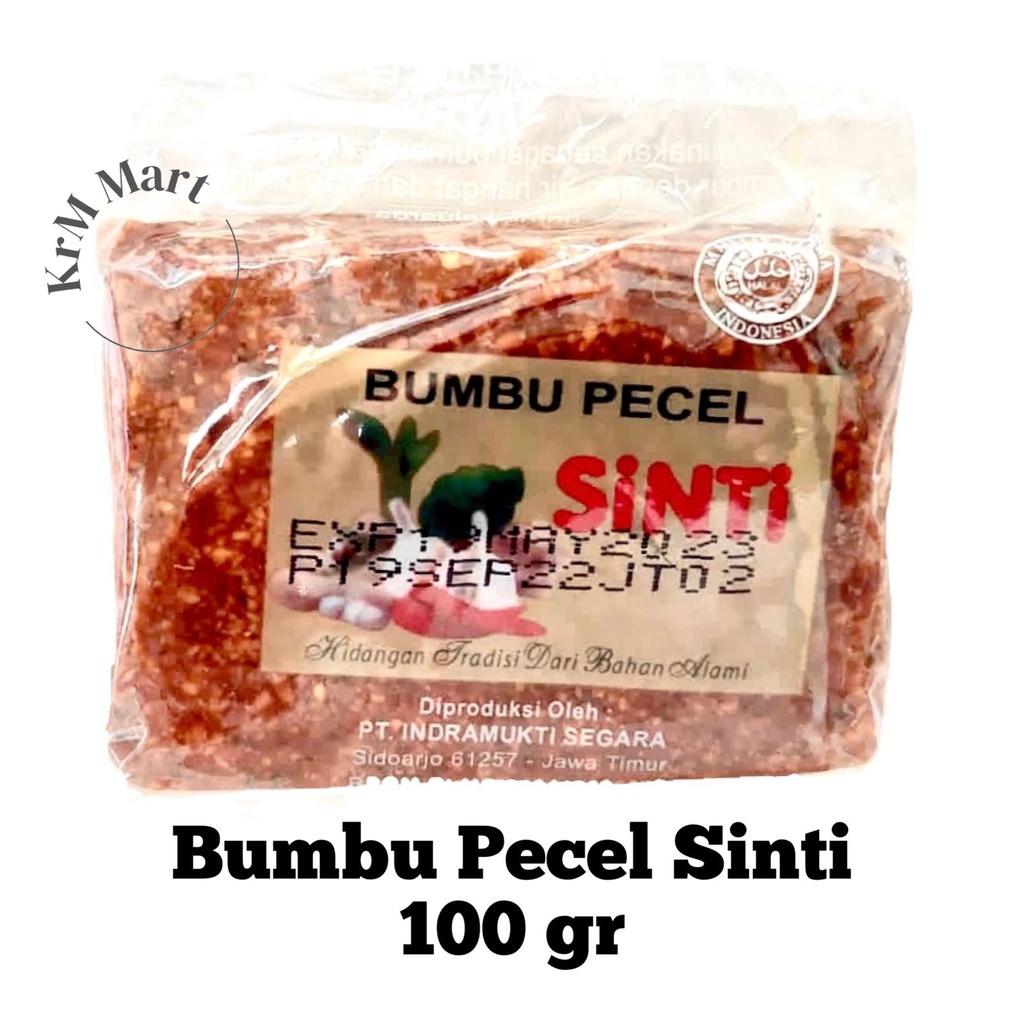 

Bumbu Pecel Sinti 100 gr gram