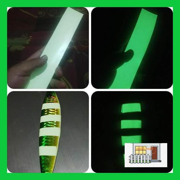 

R56Eg76- Sticker Gid 5 X 25 Cm - Glow In The Dark T78T6R6-