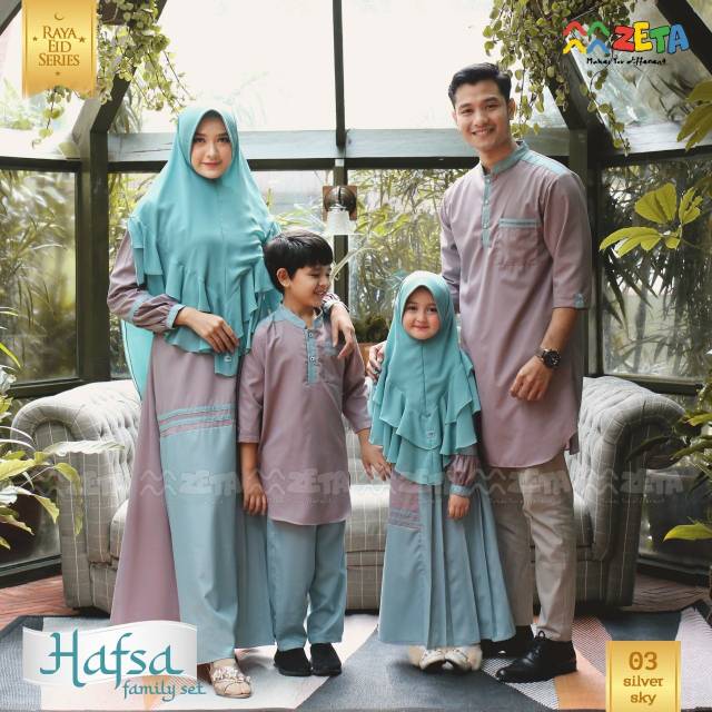 GAMIS ANAK GHFS COUPLE FAMILY HAFSA SERIES ORIGINAL ZETA OUTFIT