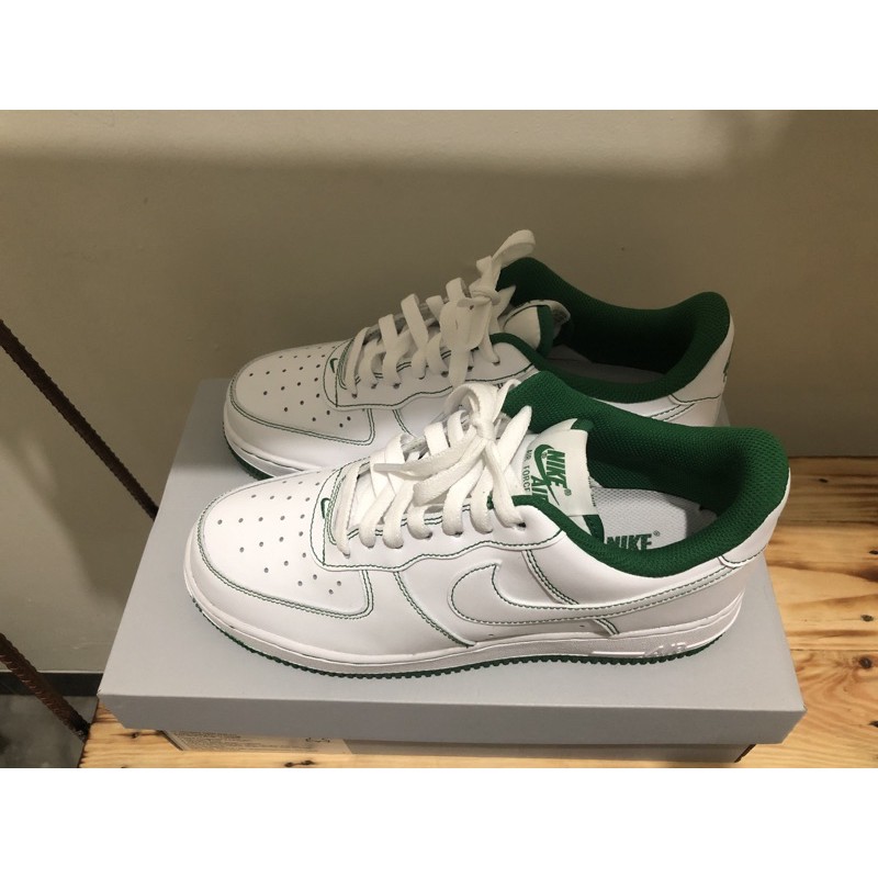 Nike Air Force 1 Low White Pine Green Real Pict Original 100%
