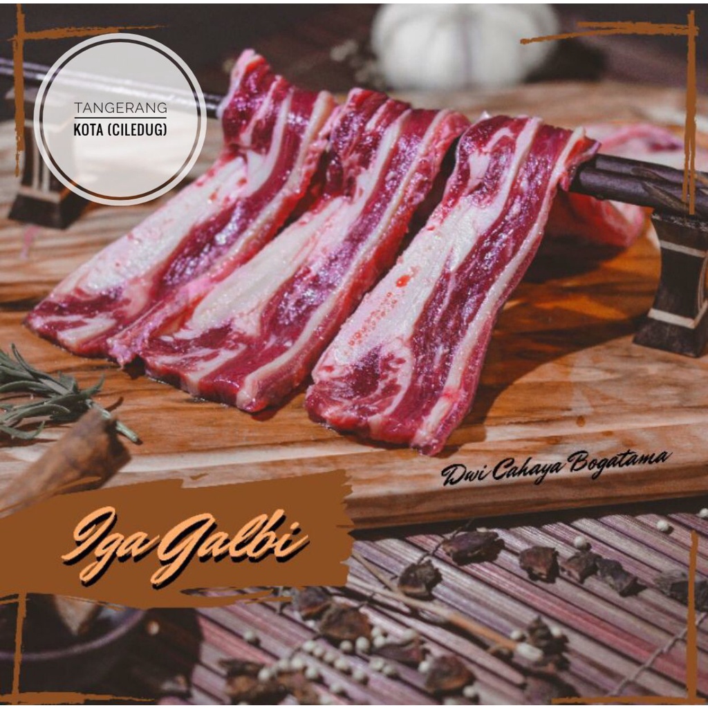 

Iga galbi kalbi korean potong rantai 500gr