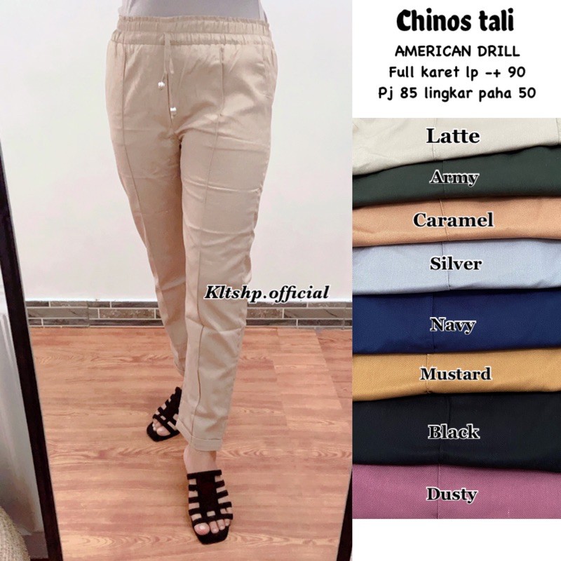 CHINOS TALI / BAGGY PANT KARET