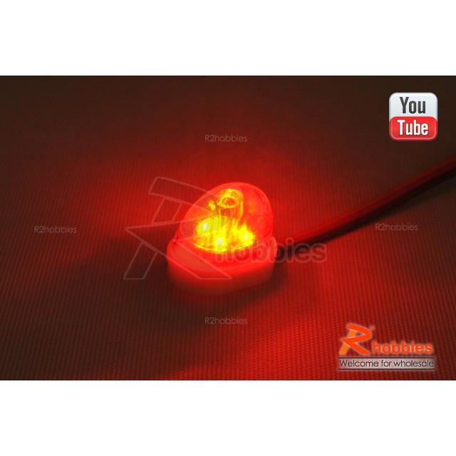 RC POLICE PETROL CAR 360 DEGREE ROTATION LED LIGHT (OVAL) -RCVP3342016