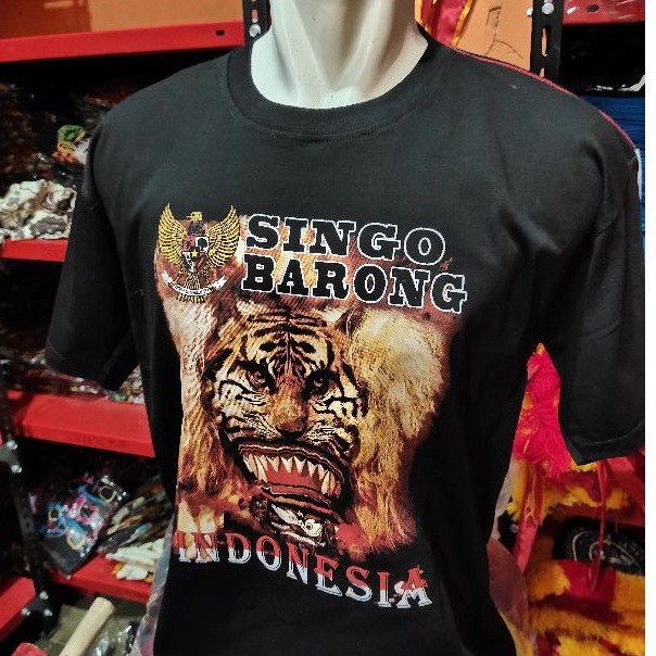 kaos barong / baju barong / kaos reog / kaos / barongan / reog / pecut bopo / pecut / ganongn / sh