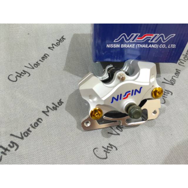 Paket Breket Kaliper Piringan Niin 220 Honda Yamaha Beat Scoopy New Vario New Beat new Mio Fino