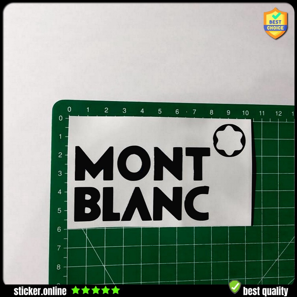 

Cutting Sticker Stiker Mont Blanc