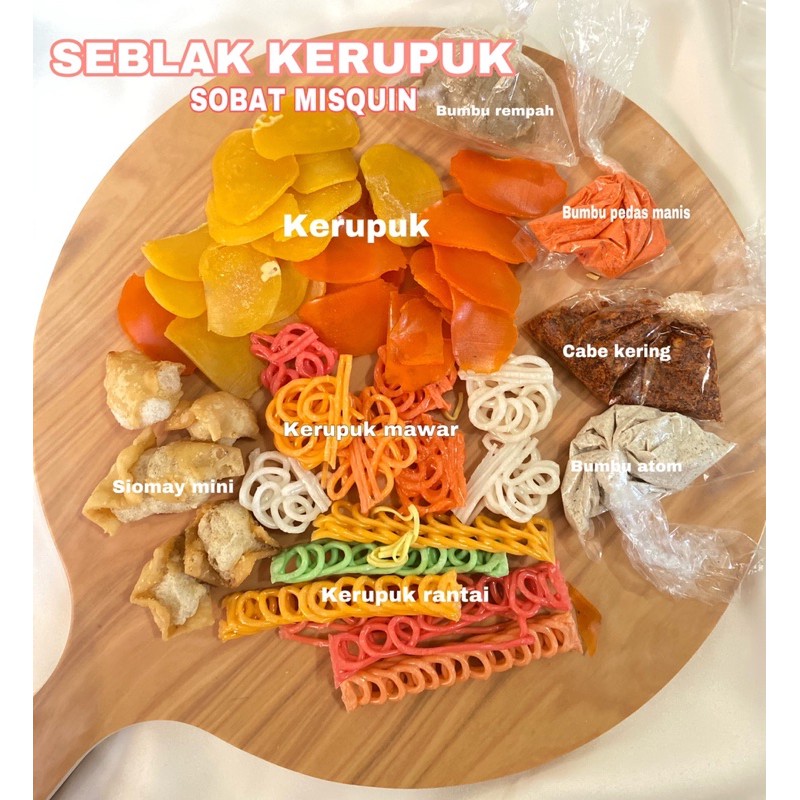 

SEBLAK SOBAT MISQUIN ISI 6 PCS