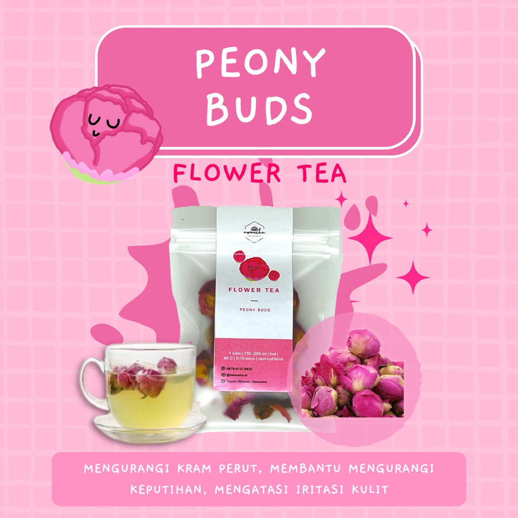 

Peony Buds Flower Tea / Teh Bunga Peony / Teh Herbal