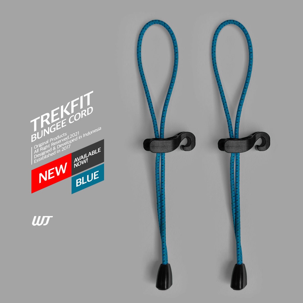 Pinnacle Trekfit Bungee Cord - Blue, Orange