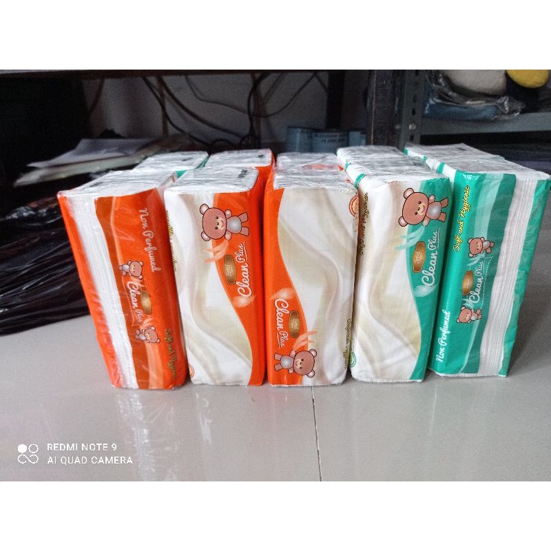 Tisu cleanplus PAKET 10 PCS Tisu wajah Tisu nice