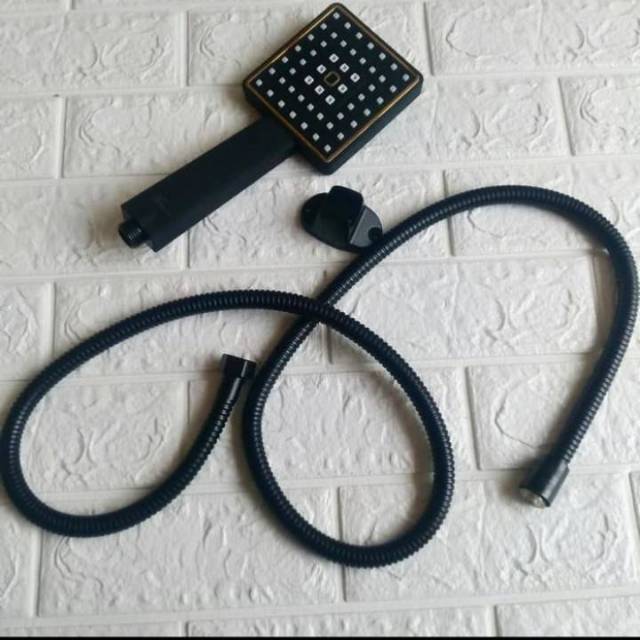 Shower Mandi Fiorentino / Hand Shower Kotak Black Matte