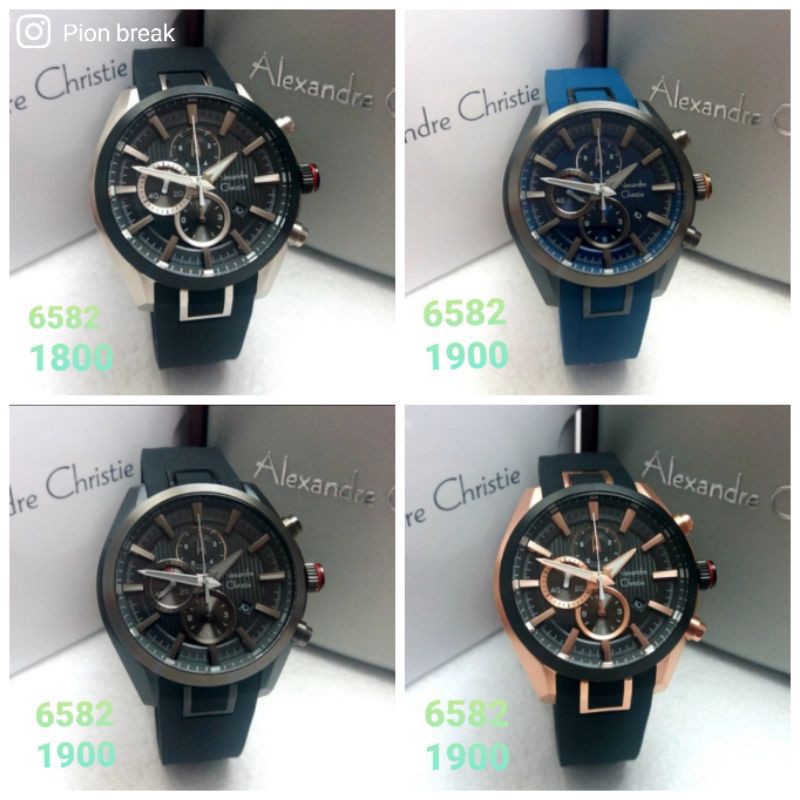 ALEXANDRE CHRISTIE COWOK PRIA AC6582 | AC 6582 RUBBER KARET ORIGINAL