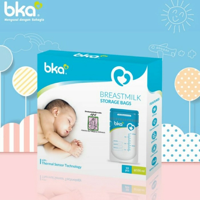 BKA Kantong ASI 100ml / 120ml / 200ml Breastmilk Bag Plastik ASI