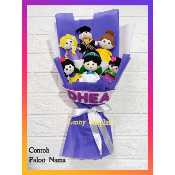 Buket Custom/Buket Snack/Custom Order/Buket Boneka Karakter