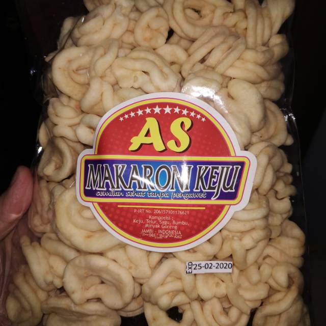 

Makaroni Keju "AS" Enak khas Jambi