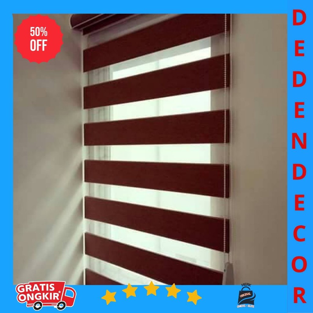 ZEBRA BLIND BLACKOUT | RAINBOW BLIND