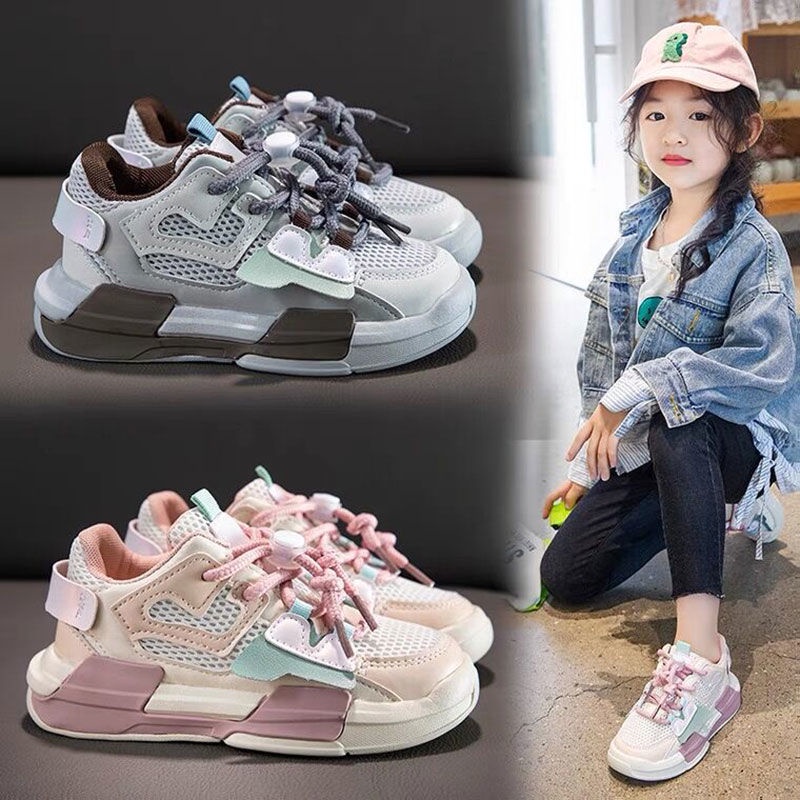 Sepatu Anak Laki Laki - Sepatu Anak Perempuan - TYPE-037 TALI Sepatu Sport Anak Casual Import