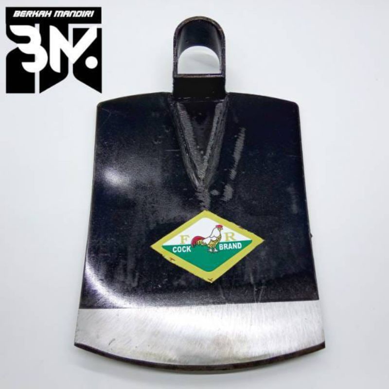 Cangkul LBS Cap Ayam Termurah/Cangkul Baja Tempa/Anti Lengket/Cangkul Cap Ayam/Cangkul Baja Per