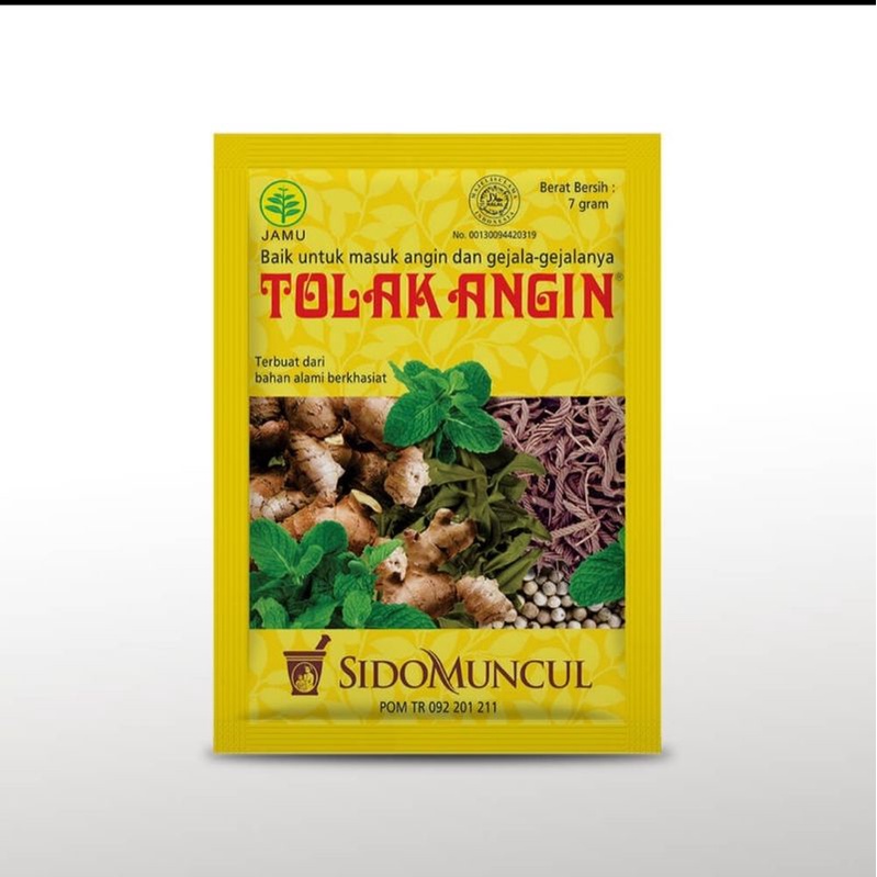 

Jamu Tolak Angin Sido Muncul
