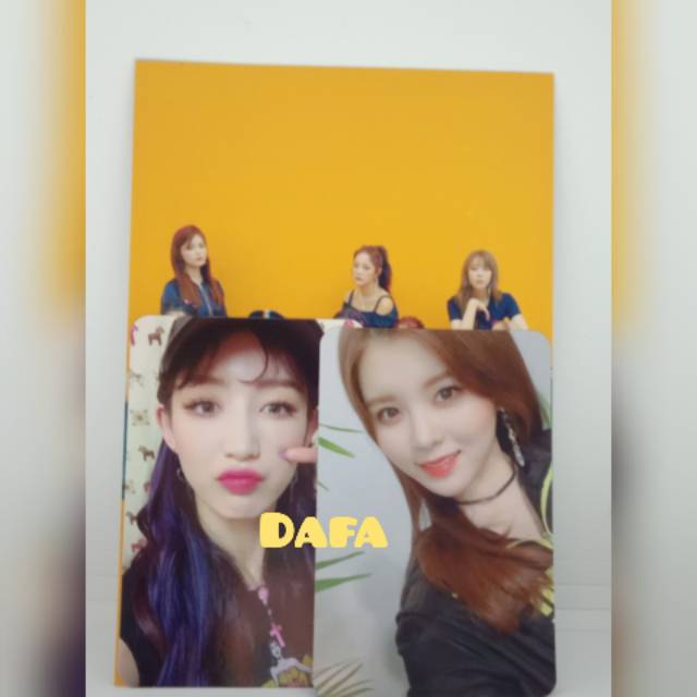 Photocard official Album gugudan