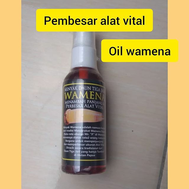 Minyak daun bungkus 3 jari wamena