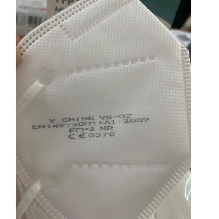 3.3 Masker KN95 FFP2 NR kn 95 medis Impor earloop disposable facemask