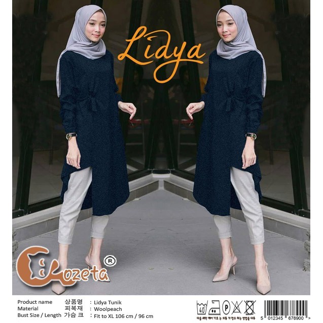 TUNIK LIDYA 4 WARNA