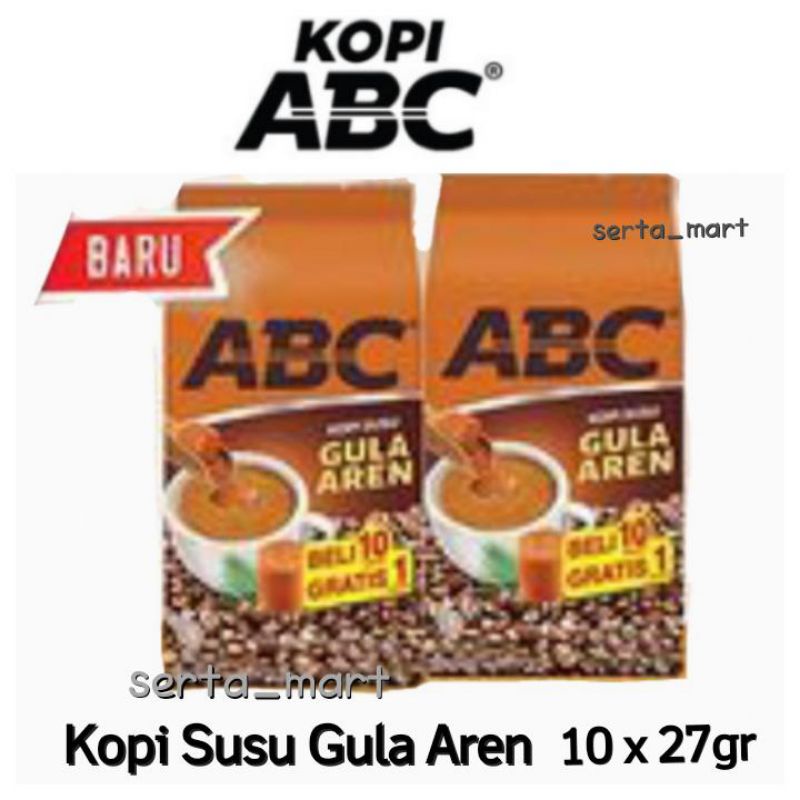 

ABC Kopi Susu Gula Aren Bag 10's x 27gr - Kopi ABC