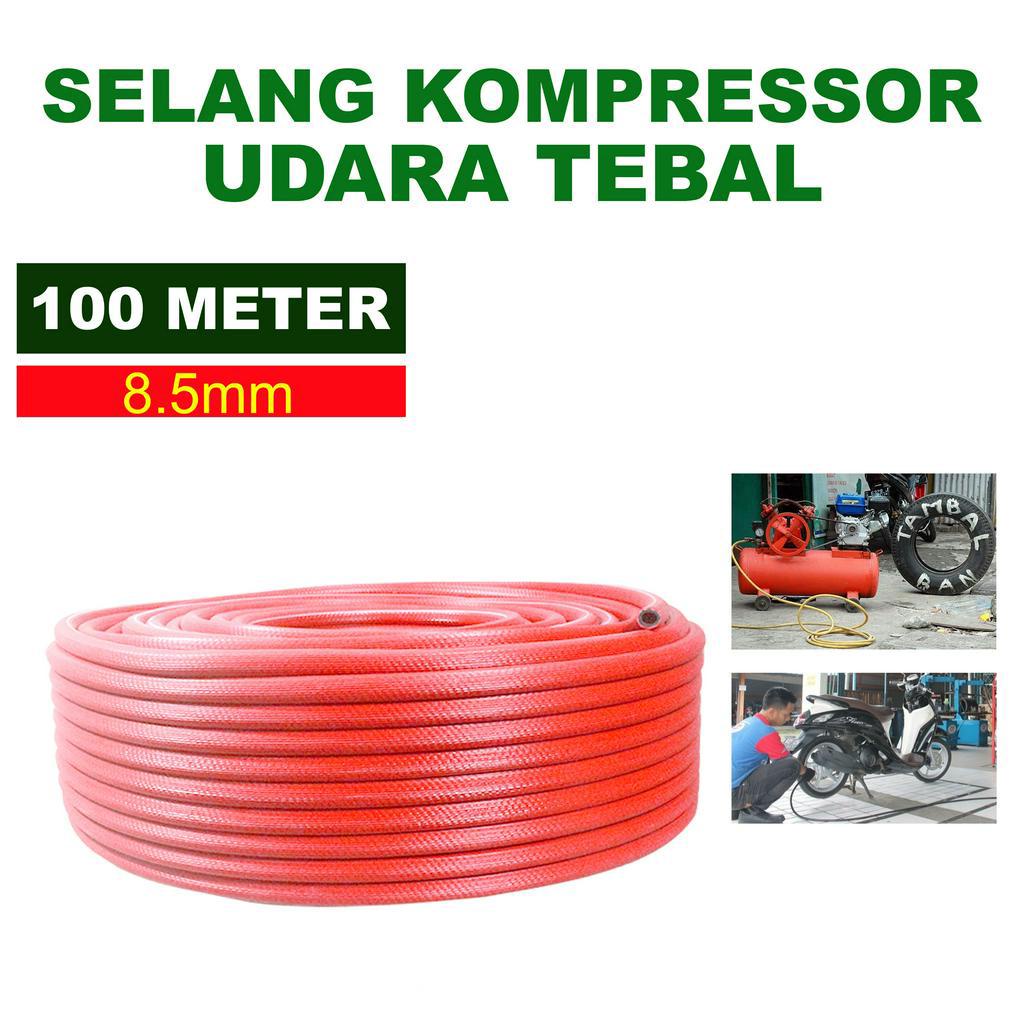 SELANG KOMPRESSOR UDARA 100 METER / SELANG KOMPRESSOR TEBAL HIGH PRESSURE