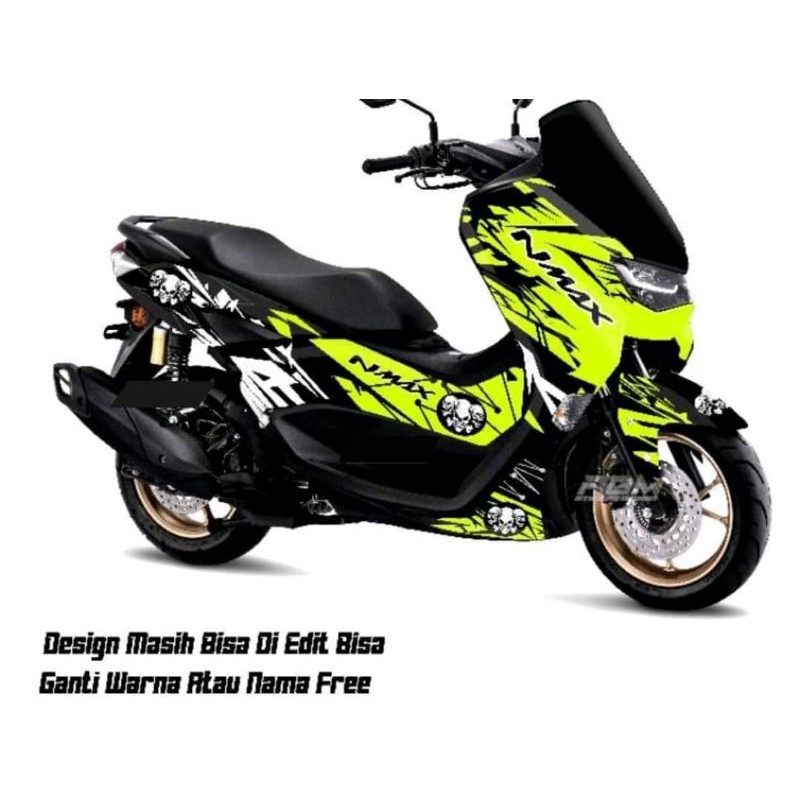 Decal new nmax 2020 full body Striping motor nmax 2020 full motif Stiker nmax variasi
