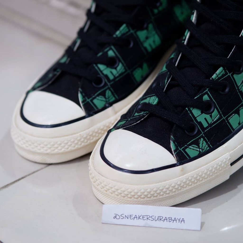 Patta x Converse Chuck Taylor 1970s Hi &quot;10th Anniversary&quot; Green (SAMPLE) CT 70 CT 70s