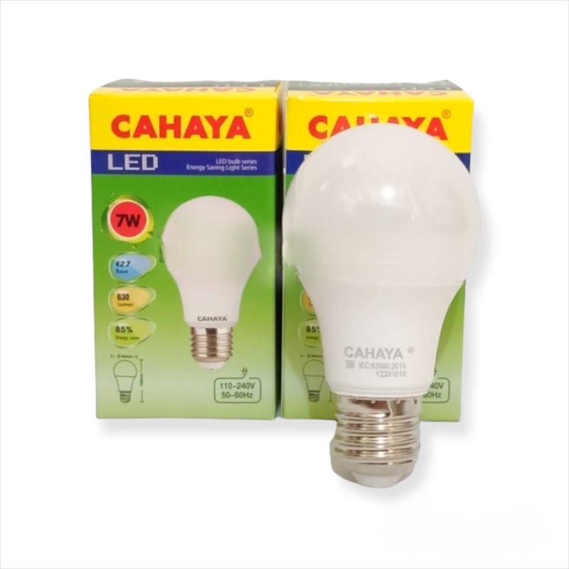 Lampu LED 7 watt CAHAYA - SNI PUTIH BAGUS