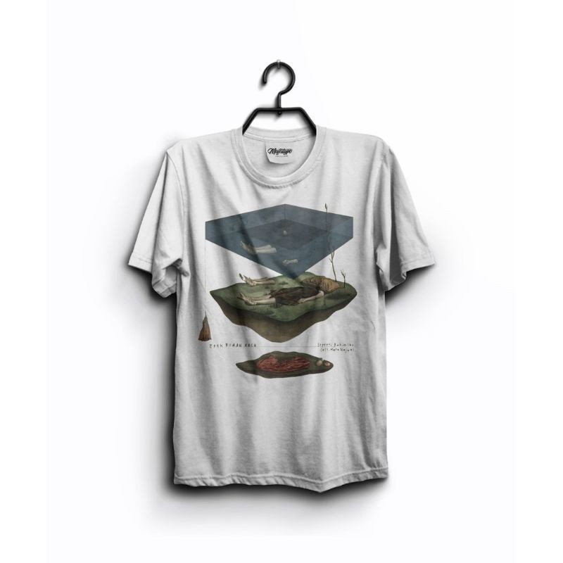 Kaos Musik Band Efek Rumah Kaca Seperti Rahim Ibu