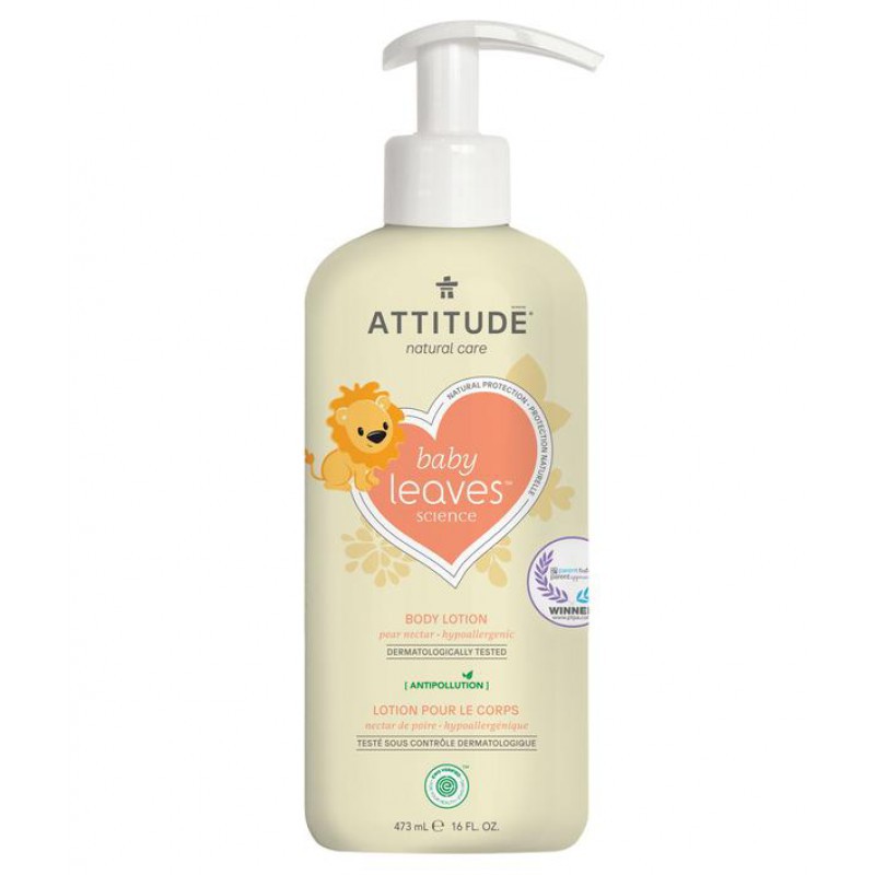 Attitude Baby Leaves Body Lotion 473ml - Pear Nectar