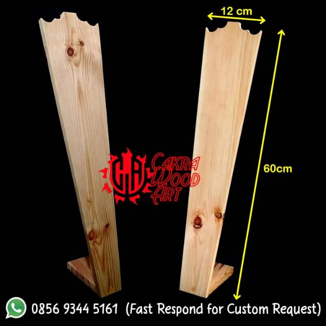 Display kayu kalung