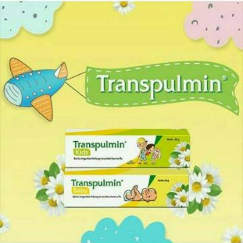 Transpulmin Baby / Transpulmin Kids / balsem bayi /Transpulmin