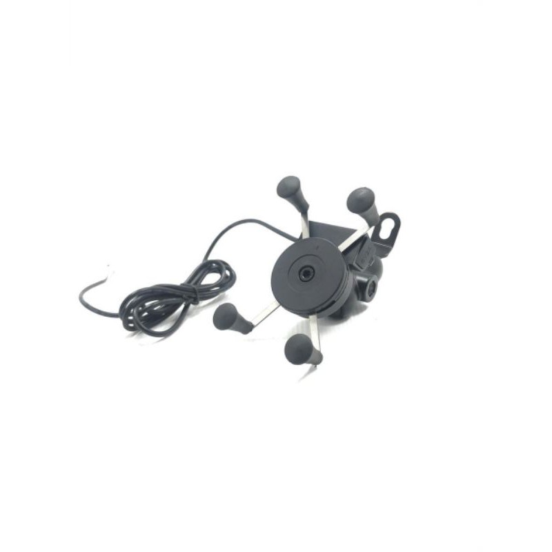 Holder hp - tempat hp + charger USB motor n-max - Vixion - beat - Vario 150